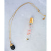 Eye of Love Drop Necklace - Gold