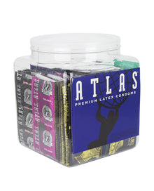  Atlas Condoms Assorted - Bowl of 144