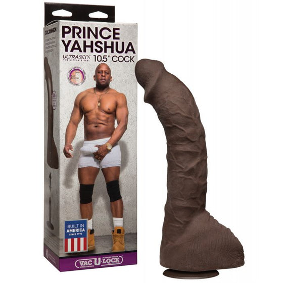 Prince Yahshua Ultraskyn 10.5" Cock - Chocolate