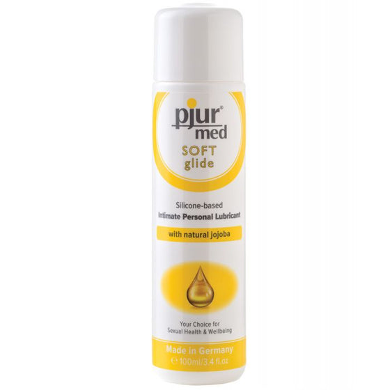 Pjur Med Soft Glide Silicone Based Personal Lubricant - 100 ml Bottle