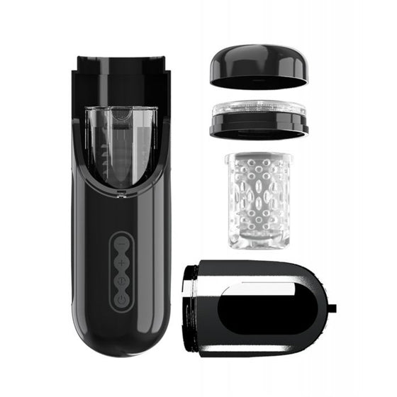 Pretty Love Lorelei Rotating & Thrusting Masturbator - Black