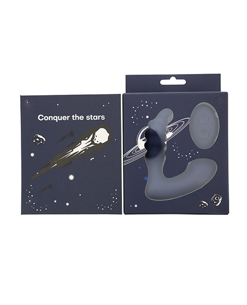 Star Troopers Voyager Beaded Strong Prostate Massager w/Remote - Black