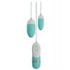 GigaLuv Dual Vibra Bullets - 10 Functions Tiffany Blue