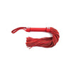 Rouge Short Leather Flogger - Red