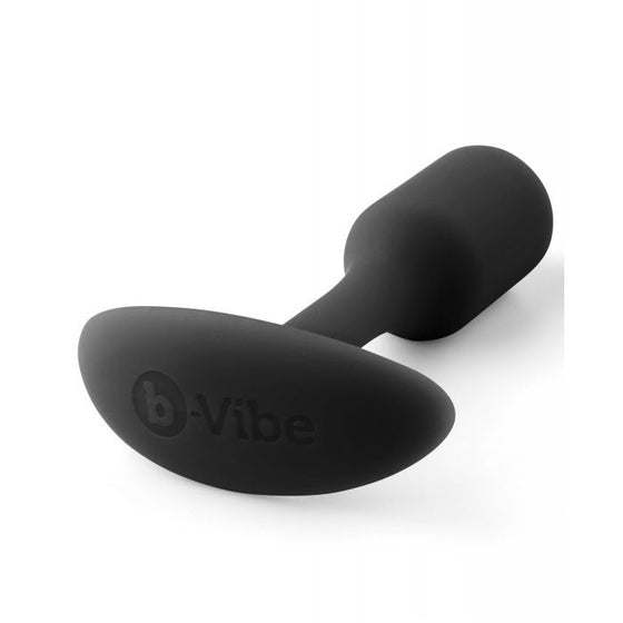 b-Vibe Weighted Snug Plug 1 - 55 g Black