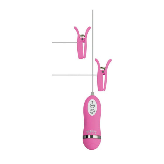 GigaLuv Vibro Clamps - 10 Functions Pink
