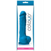 Colours Pleasures 5" Dildo w/Suction Cup - Blue