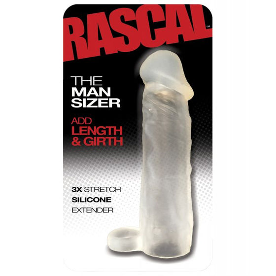 Boneyard The Man Sizer 3X Stretch Silicone Extender - Clear