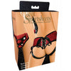 Sportsheets Lace Strap On Corsette - Red