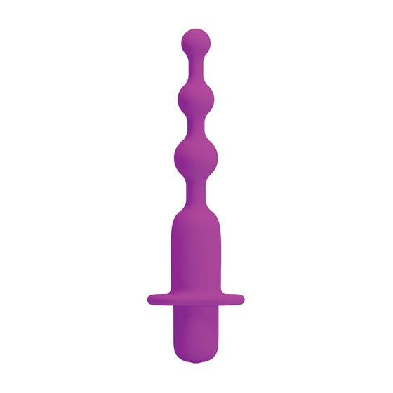 Pretty Love Hermosa Anal Beads Vibrator - 12 Function Fuchsia