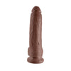 King Cock 9" Cock w/Balls - Brown