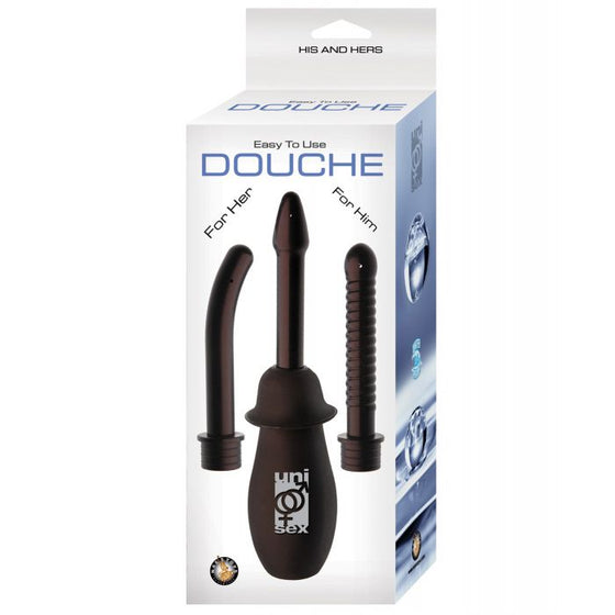 His & Hers Easy To Use Douche - Black