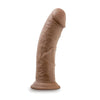 Blush Au Naturel 8" Dildo w/Suction Cup - Mocha