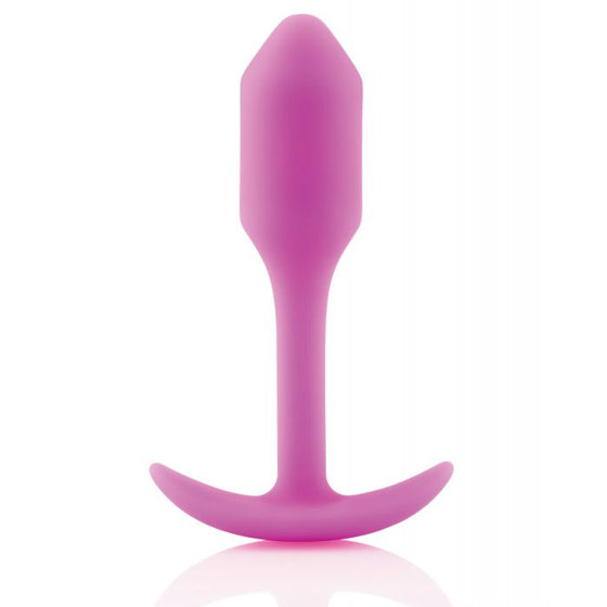 b-Vibe Weighted Snug Plug 1 - 55 g Fuchsia