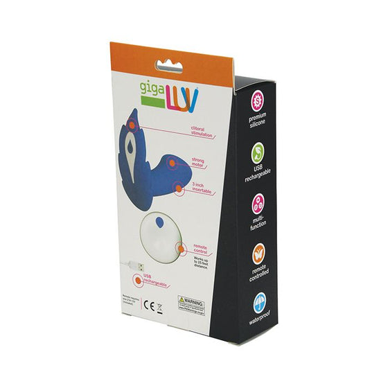 GigaLuv Deep Secret Remote - Blue