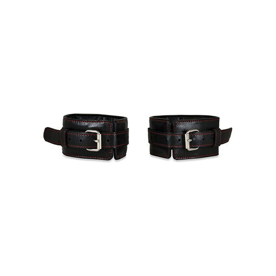 Sultra Lambskin Ankle Cuffs - Black