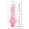 Juicy Jewels Rose Quartz Vibrator - Pink