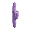 Fantasy for Her Ultimate Thrusting Silicone Rabbit - Purple