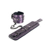 Spartacus Galaxy Legend Faux Leather Wrist Restraints - Purple