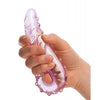 Glas 6" Lick-it Glass Dildo - Pink