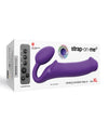 Strap On Me Vibrating Bendable Strapless Strap On Xlarge - Purple