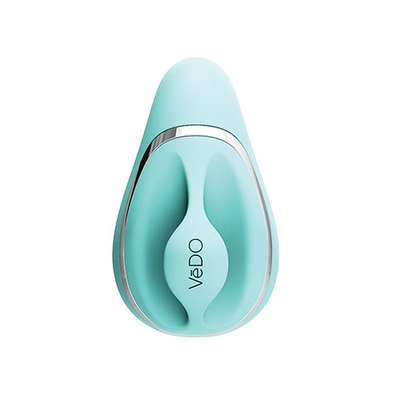 VeDO Suki Rechargeable Vibrating Sucker - Tease Me Turquoise