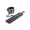 Spartacus Galaxy Legend Faux Leather Ankle Restraints - Purple