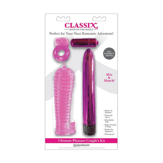 Classix Ultimate Pleasure Couples Kit - Pink