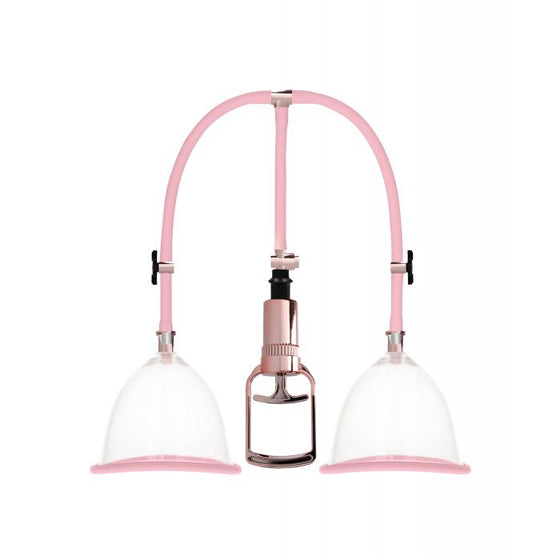Shots Pumped Breast Pump Set - Medium Rose Gold