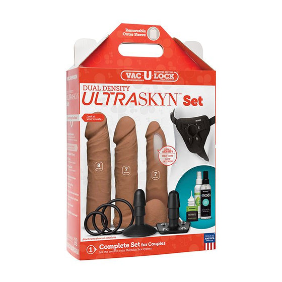Vac-U-Lock Dual Density ULTRASKYN Set - Caramel