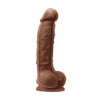 Colours Dual Density 5" Dildo - Brown