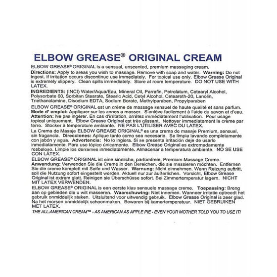 Elbow Grease Original Cream - 15 oz Jar