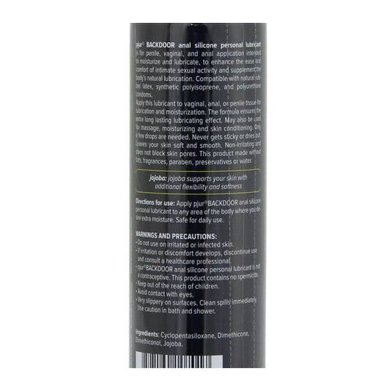Pjur Back Door Anal Silicone Personal Lubricant - 250 ml Bottle