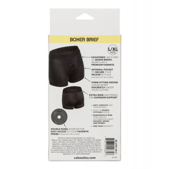 Boundless Boxer Brief L/XL - Black