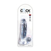 King Cock Clear 7" Cock w/Balls