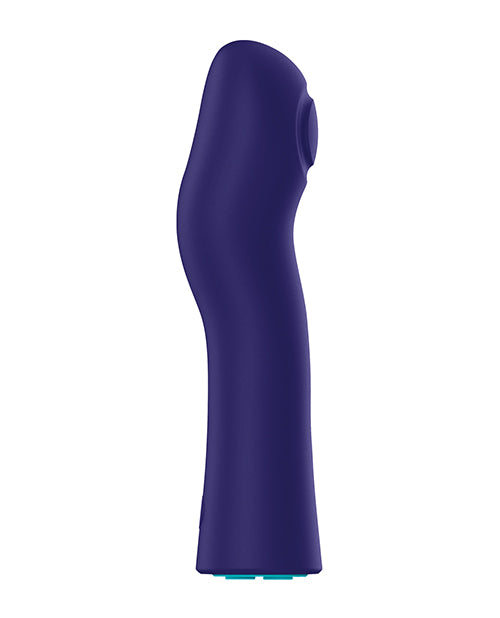 Femme Funn Hana Fingerlike Thumping Bullet - Dark Purple