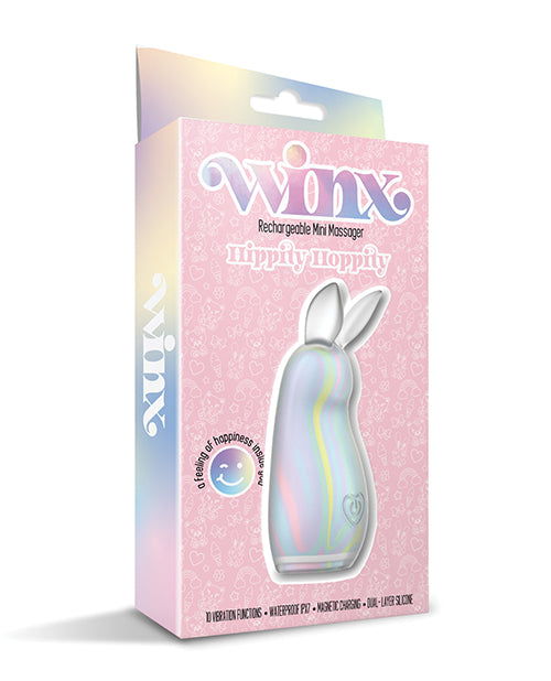 WINX Hippity Hoppity Squishy Silicone Vibrator - Multi-Color