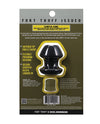 Fort Troff Kum Keeper Anal Plug - Small, Black