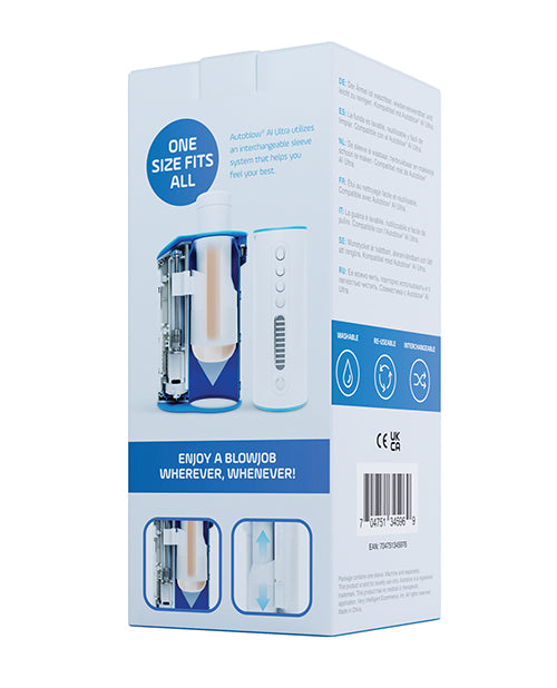 Autoblow AI Ultra Anus Sleeve - Beige