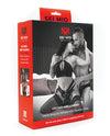 Sei Mio Cocked & Loaded Advanced Strap-On Harness & 6.5" Dildo - Black