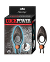 Cockpower Vibrating Ring w/Adjustable Cock Tie - Black