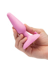 b-Vibe Beginner's Vibrating Tapered Butt Plug - Pink