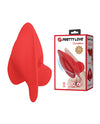Pretty Love Carnation Manta Ray Finger Vibe - Red