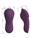 Pretty Love Mane Magnetic App-Controlled Panty Vibe - Purple
