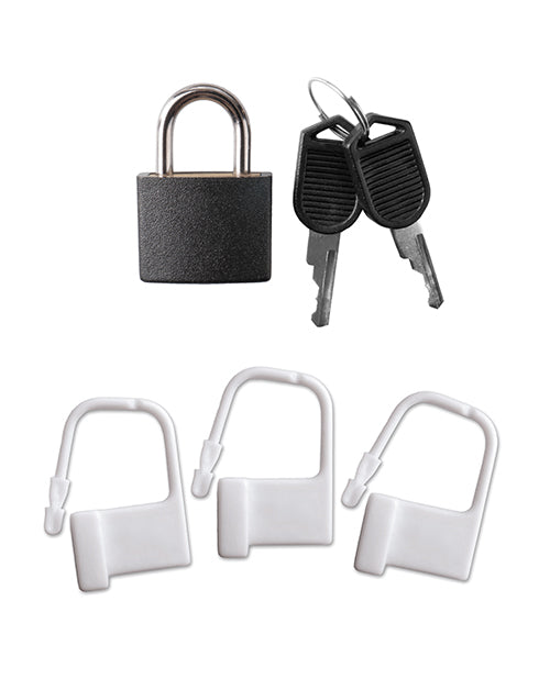 Fantasy C-Ringz Remote Controlled Vibrating Cock Blocker w/Ass-Gasam Plug - Black