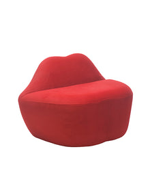  Master Series Lips Chair - Red, Drop Ship Only