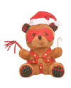 Master Series Holiday Bondage Teddy Bear Plush - Brown