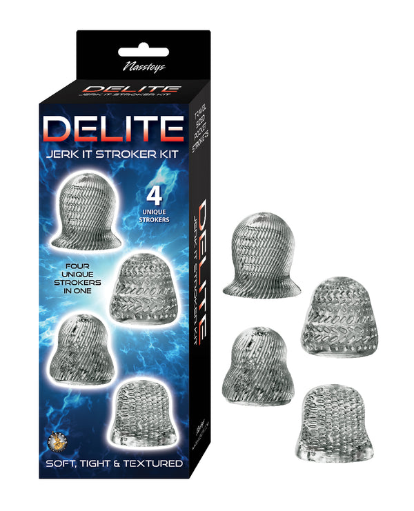 Delite Jerk It Stroker Kit - Smoke