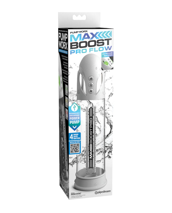 Pump Worx Max Boost Pro - White/Clear