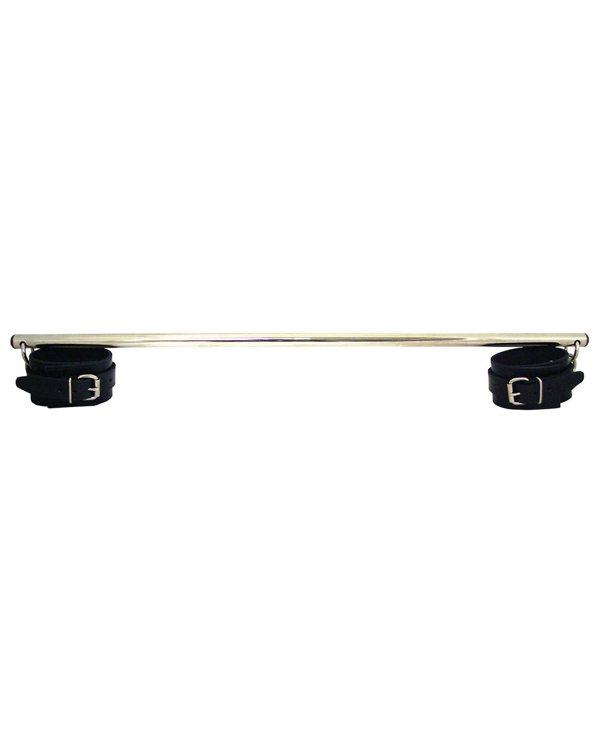Rouge Leather Leg Spreader Bar w/Black Cuffs